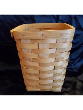 LONGABERGER Tall Square Basket 8-1/4" H x 6-1/2"  Excellent condition